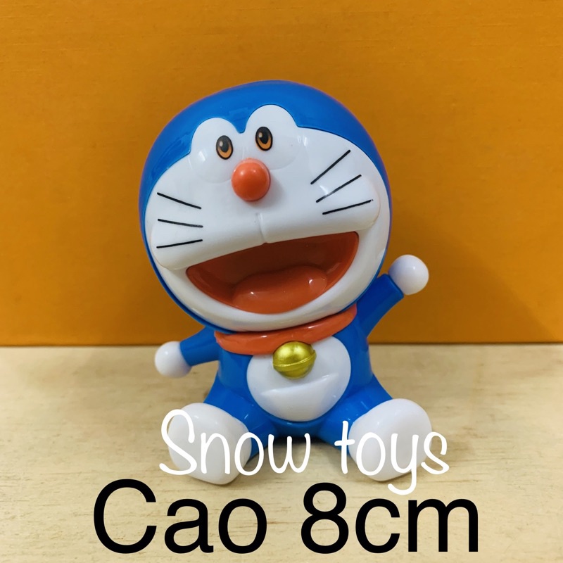 Mô hình Nobita nằm ngủ - Doraemon cầm bánh - Bánh rán Dorayaki - Doremon nằm ngủ - Nobi Nobita Doremon vẫy tay