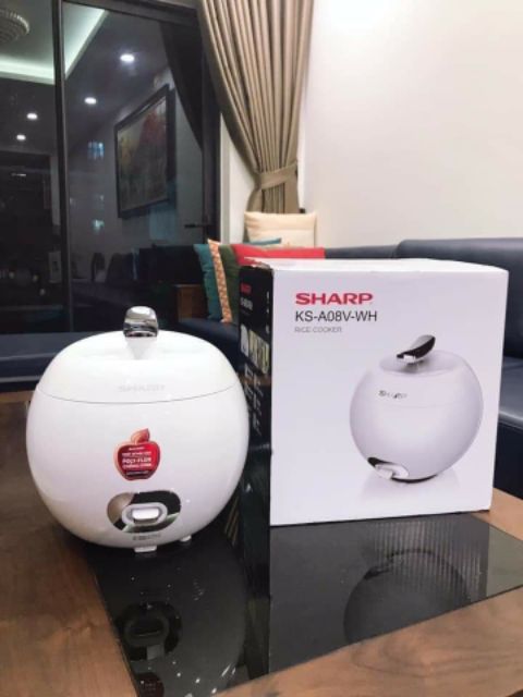 Nồi Cơm Điện Sharp Hình Quả Táo | BigBuy360 - bigbuy360.vn