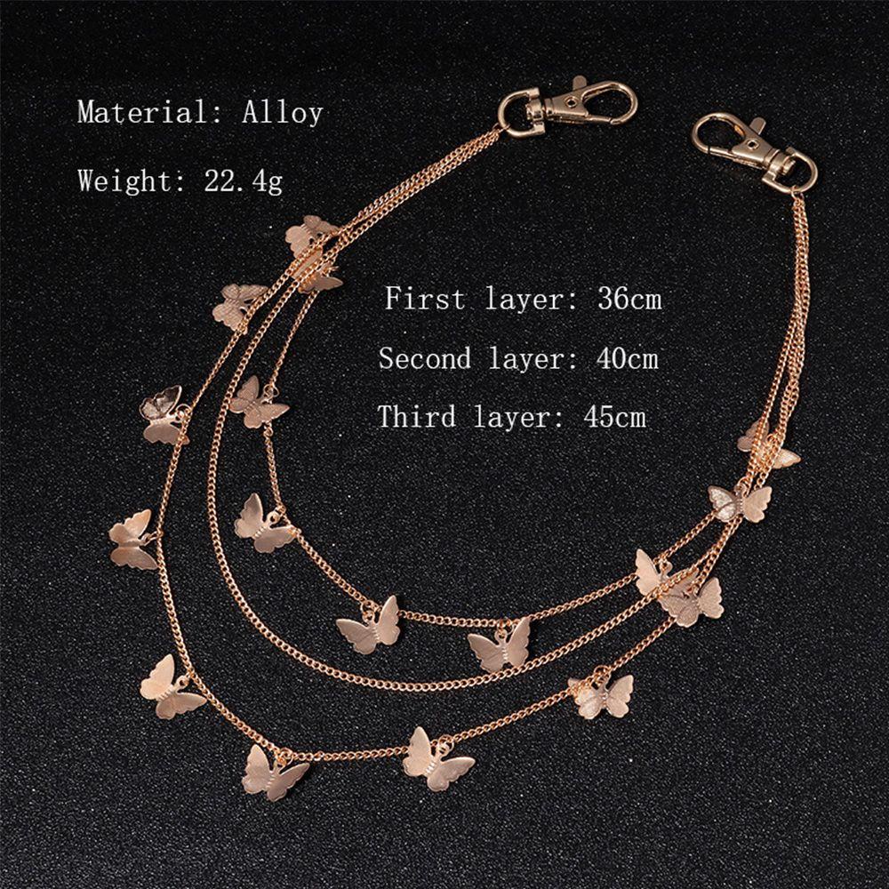 Thắt Lưng Dây Xích Phong Cách Hip Hop Đường Phố Cho Nam Và Nữ