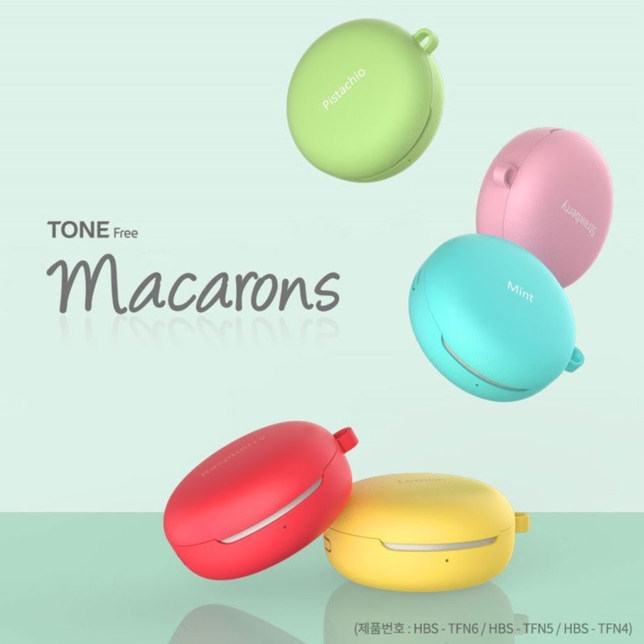 Case ốp bảo vệ Tai Nghe LG Tone Free Fn7 / Fn6 / Fn4 - Macarons Hãng Voia