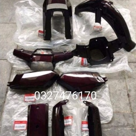 Bộ nhựa dàn áo xe Super DREAM zin honda chính hãng
