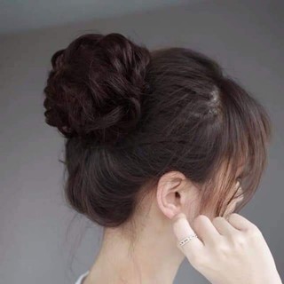 Tóc búi xoăn ❣️FREESHIP