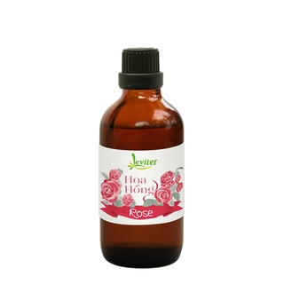 Tinh dầu Hoa hồng 100ml chính hãng Leviter nhập khẩu Ấn Độ - Nguyên liệu mỹ phẩm nước hoa, xà phòng, nến thơm