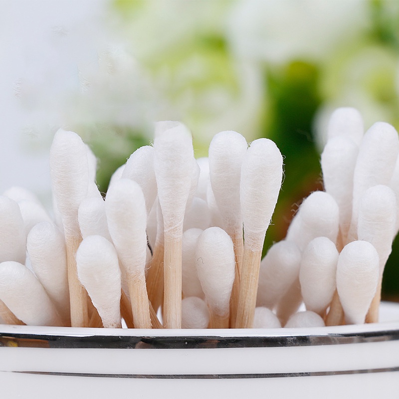 100 Tăm bông PFFEE kiểu hai đầu chất lượng cao