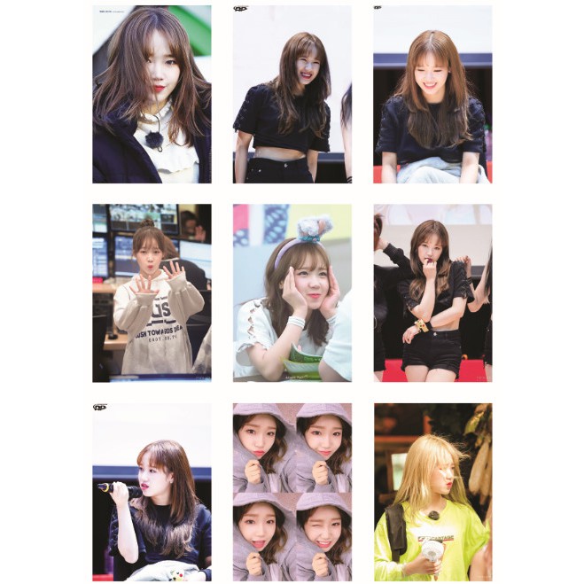 Lomo card ảnh thành viên Weki Meki - Choi YooJung full 81 ảnh