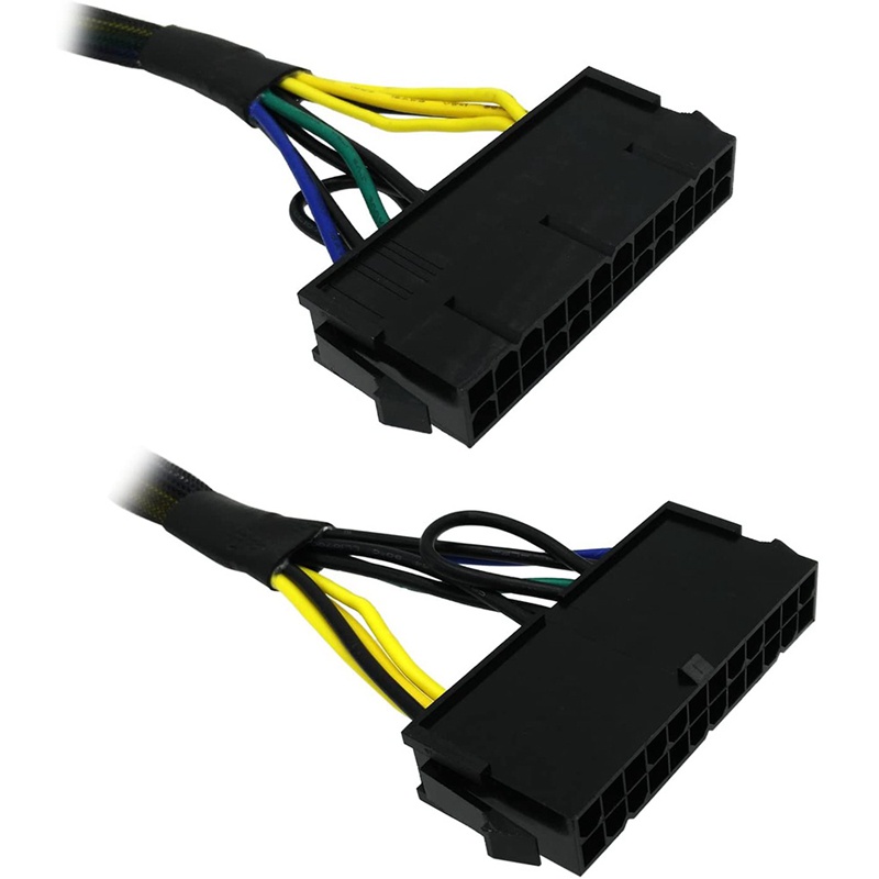 IBM Cáp Chuyển Đổi Nguồn 24 Pin Sang 10 Pin Atx Psu Cho Lenovo Pc Và Servers 12-inch