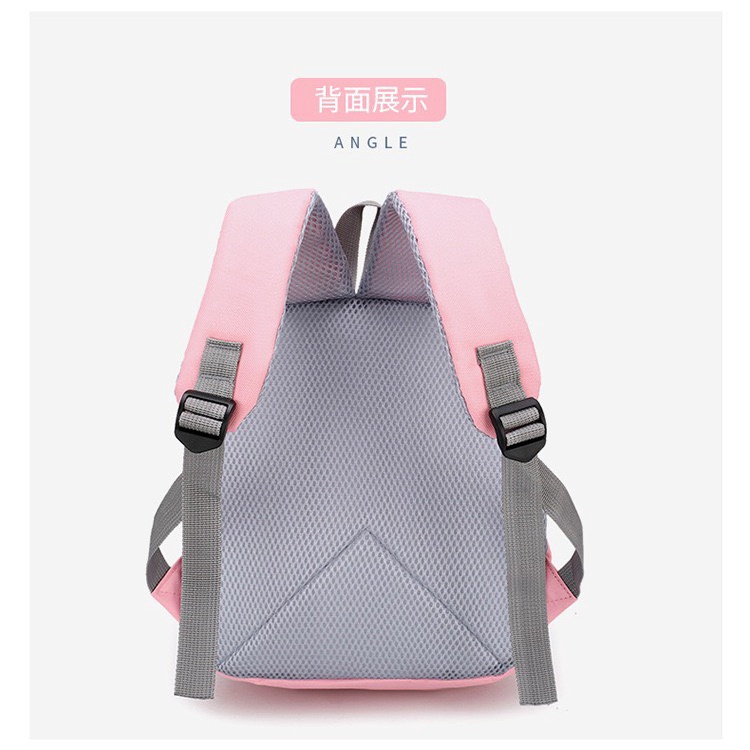 Balo cho bé - cặp đi học hình con hổ 2 màu xanh và vàng cho bé mẫu giáo và tiểu học BL28