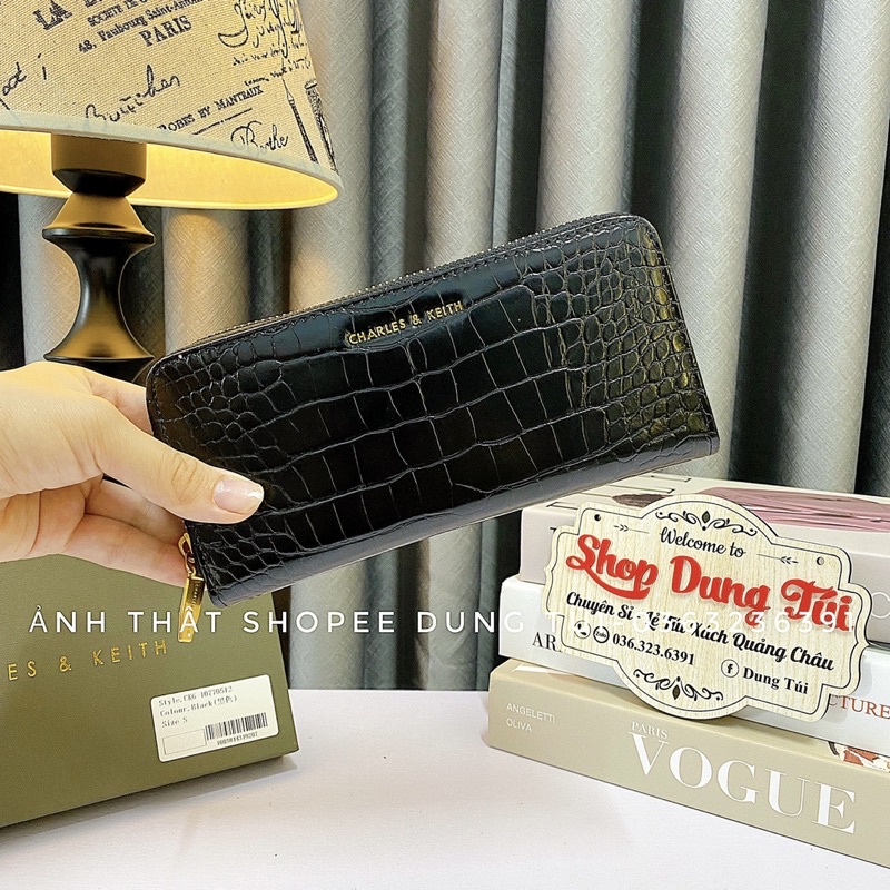 Ví nữ dài, ví nữ cầm tay da rắn trẻ trung, năng động phong cách hàn quốc