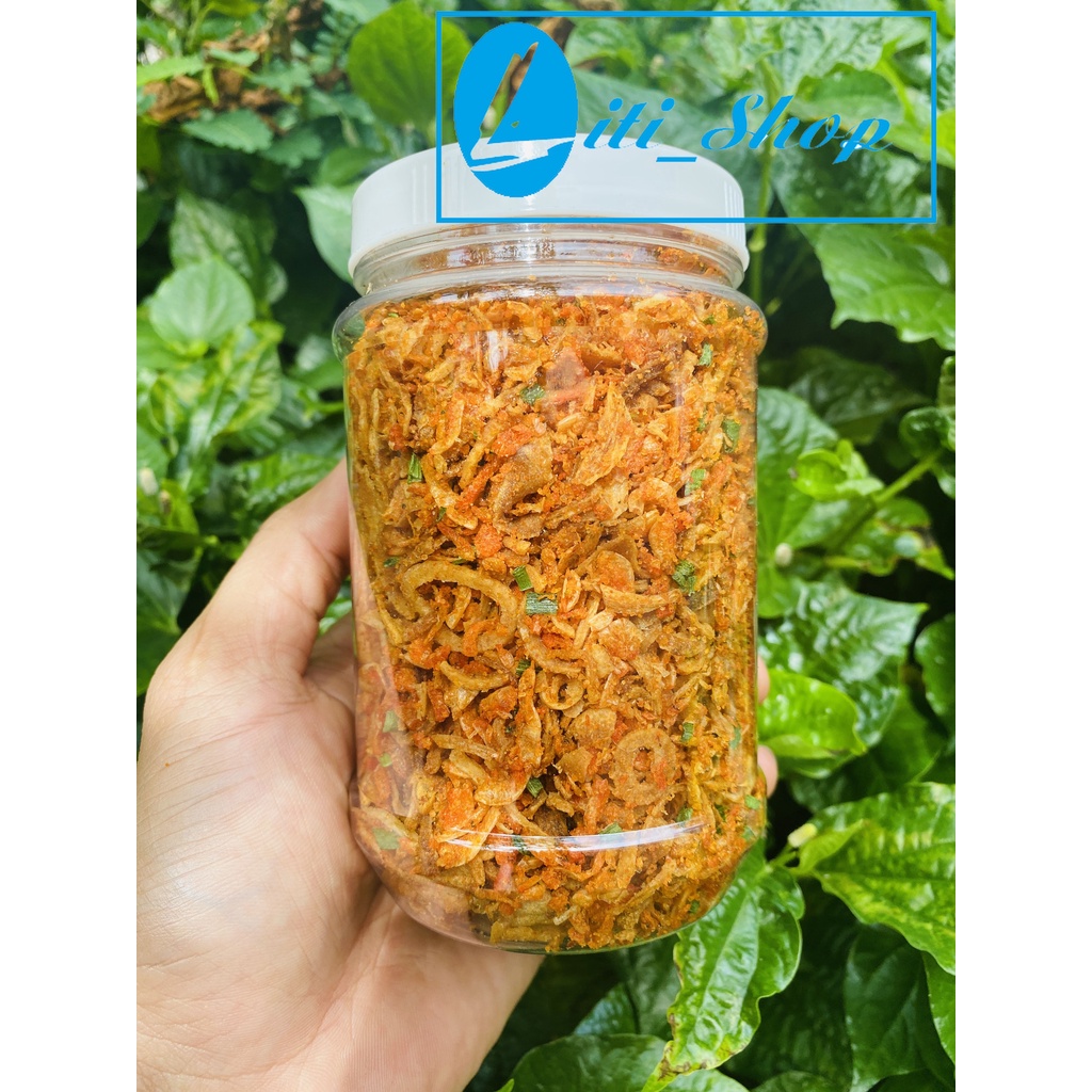 Hành phi Ruốc sấy Muối tôm 200Gr (Út yến)