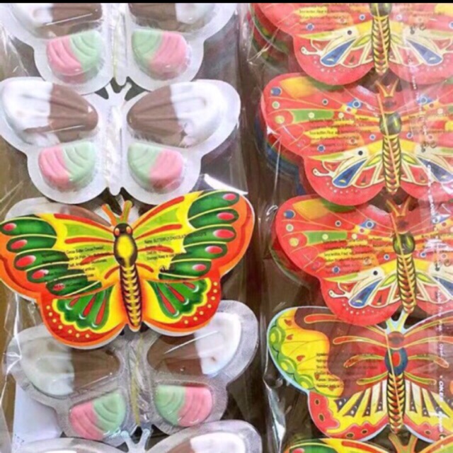 Bịch socola hình con bướm ( bịch 30 vỉ )