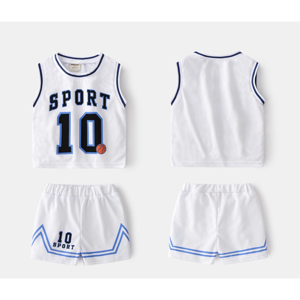 (HCM NOWSHIP) Đồ Bộ quần áo SPORT WAPYPY FORM VỪA thể thao trẻ em bé trai mùa hè đục lỗ thoáng khí SET COMBO WELLKID