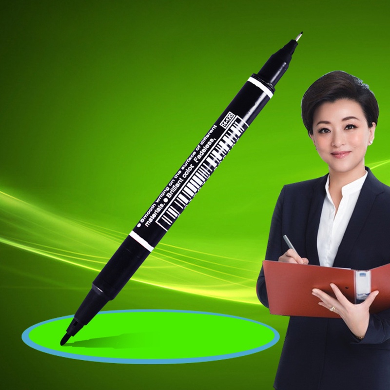Bút lông màu đen 0.6/1.2mm chất lượng cao
