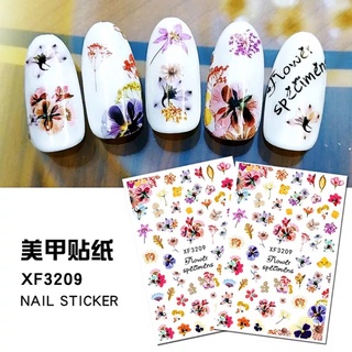 Miếng dán móng tay 3D nail sticker - Ann933233