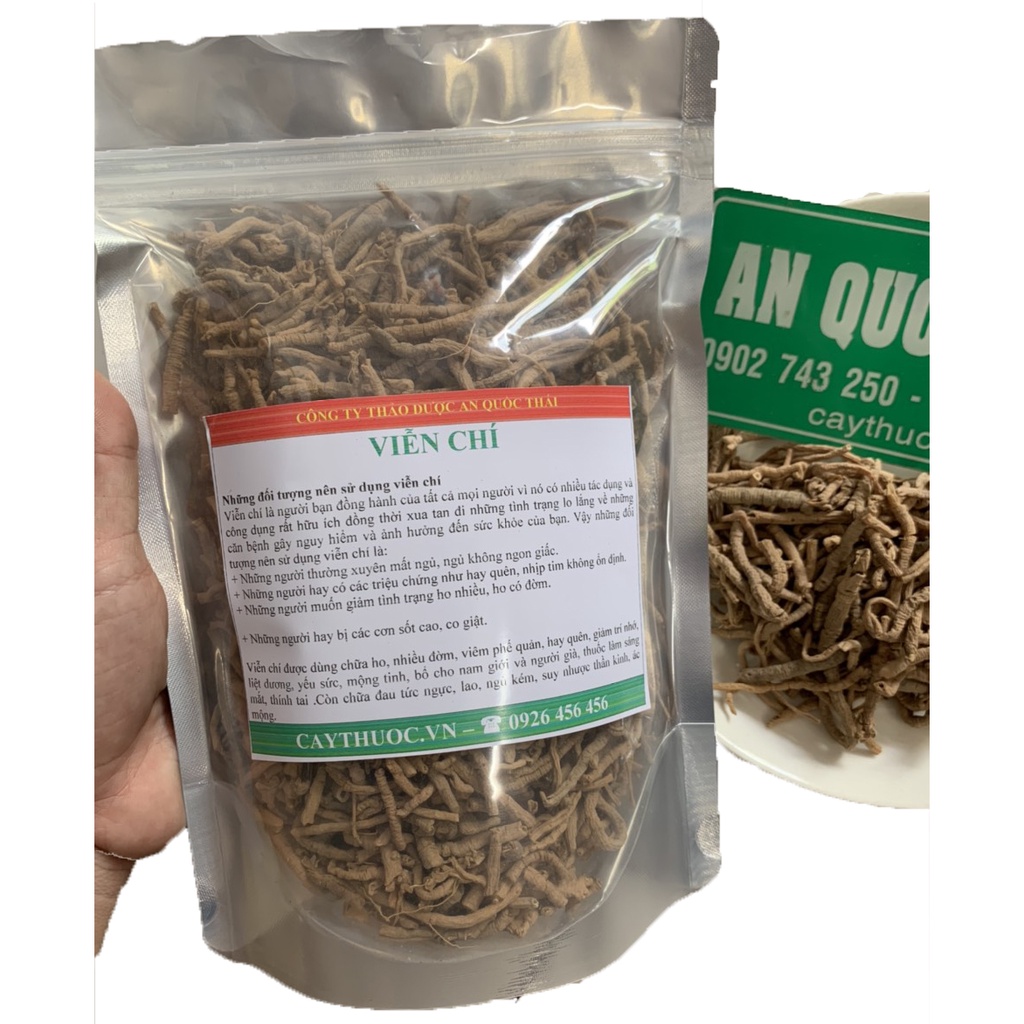 Viễn Chí Khô 100g Rút Lõi, Giảm Ho, Đau Tức Ngực, Giúp An Thần