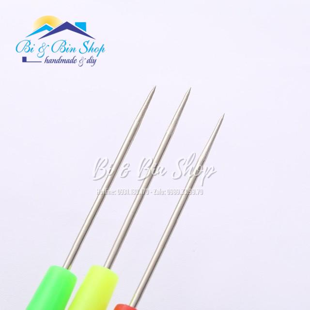 Cây Dùi Mũi Nhọn Cán Nhựa Dùng Trong May Mặc, Làm Đồ Da, Thêu Thùa, Làm Đồ Thủ Công