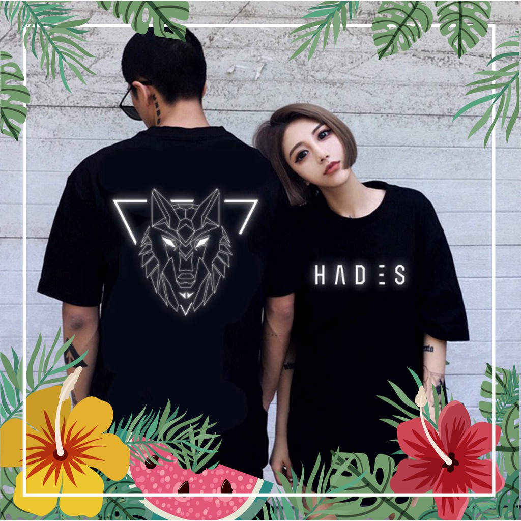 Siêu xịn (CÓ VIDEO) ÁO THUN TAY LỠ HADES PHẢN QUANG Siêu xịn