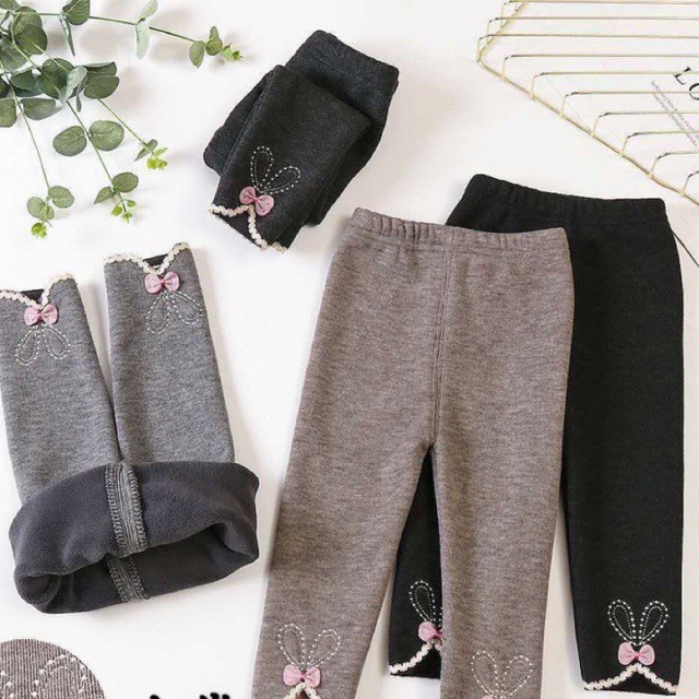 (6-16kg) Quần legging lót lông siêu ấm