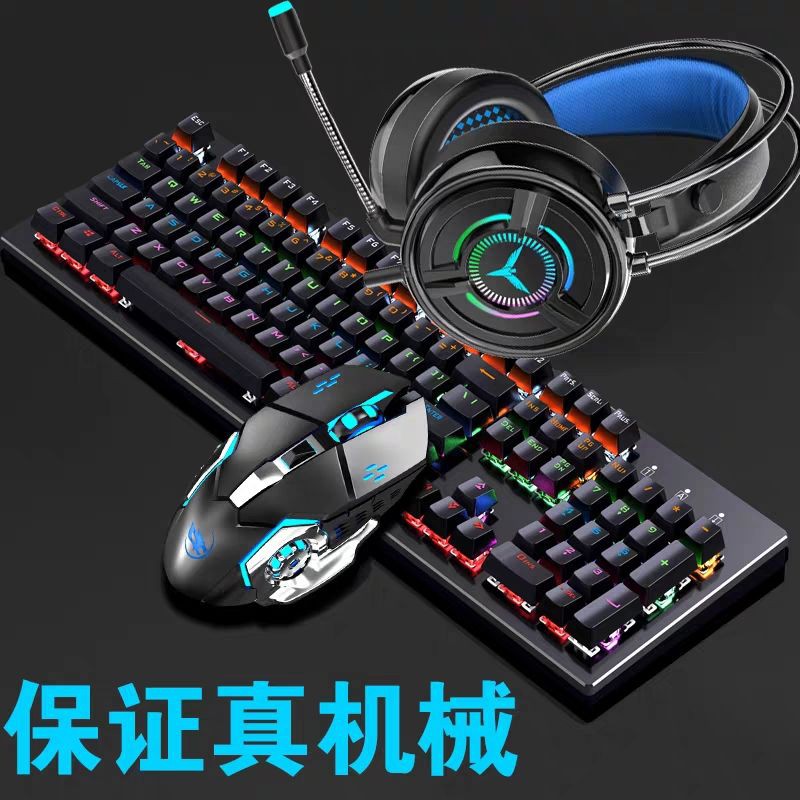 【Sẵn sàng giao hàng】 bàn phím cơ bàn phím cơ bàn phím gamingBa mảnh của bàn phím cơ bằng kim loại thật, chu | BigBuy360 - bigbuy360.vn