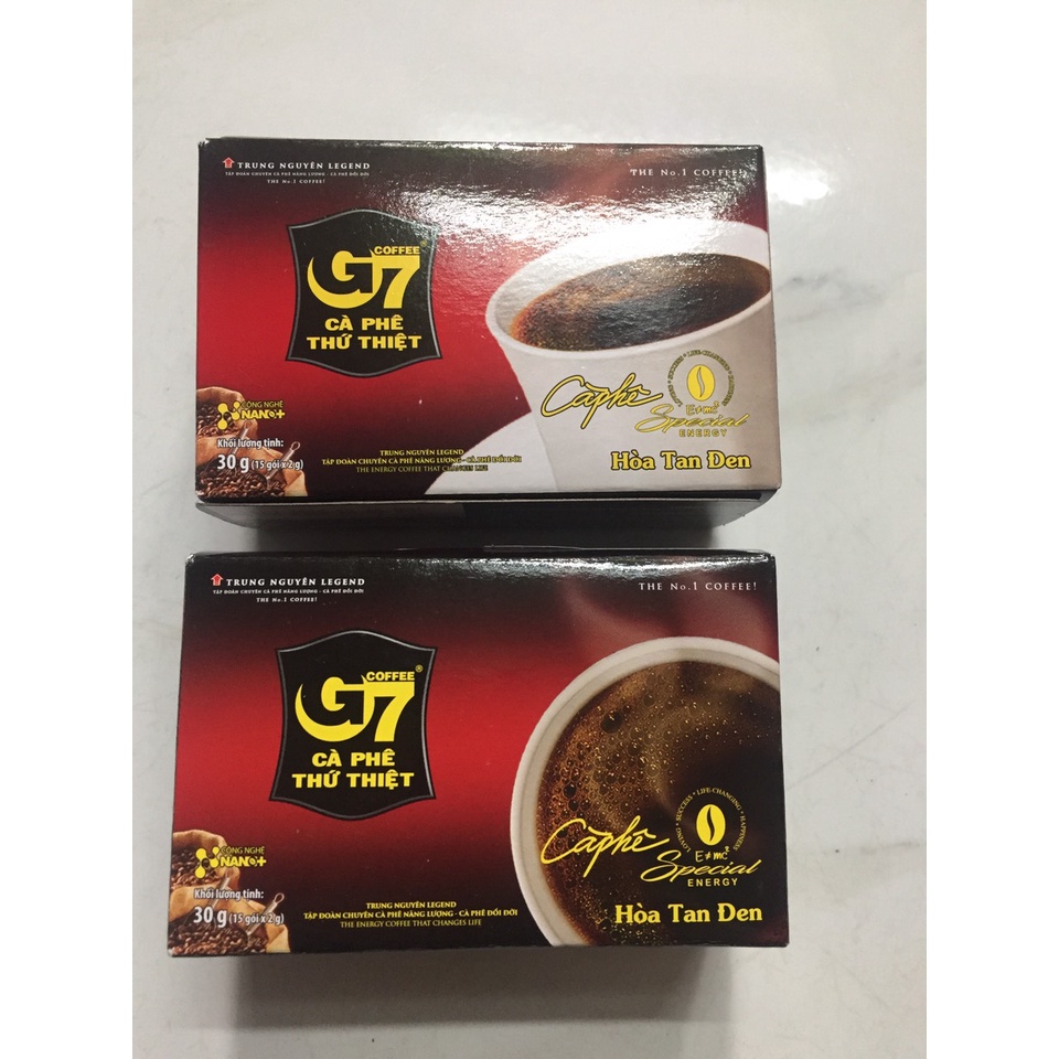 Cà phê G7  hòa tan đen (không tem) | BigBuy360 - bigbuy360.vn