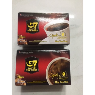 Cà phê G7  hòa tan đen không đường