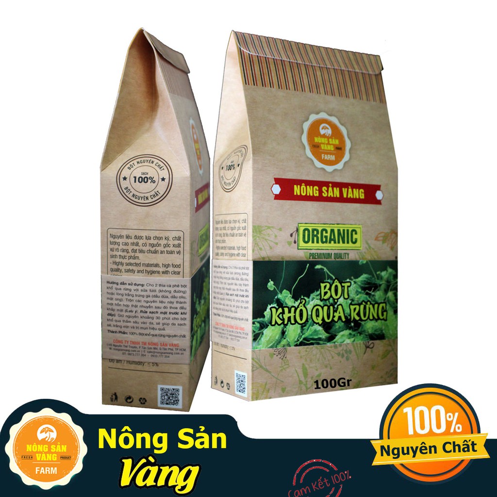 Bột Khổ Qua Rừng 100Gr - Nông Sản Vàng