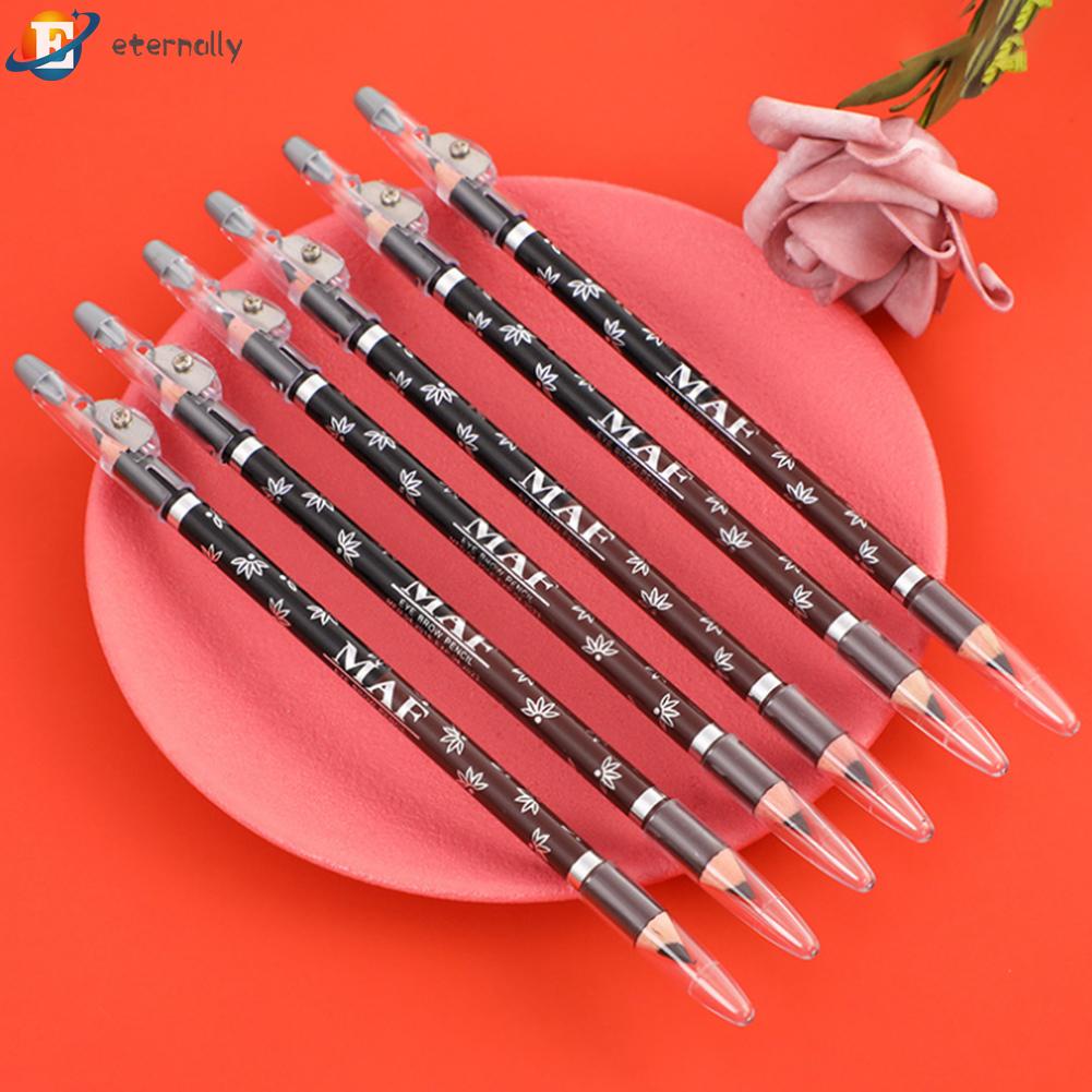 Bút kẻ lông mày Eternally 2 màu đen nâu chống thấm nước
 | BigBuy360 - bigbuy360.vn