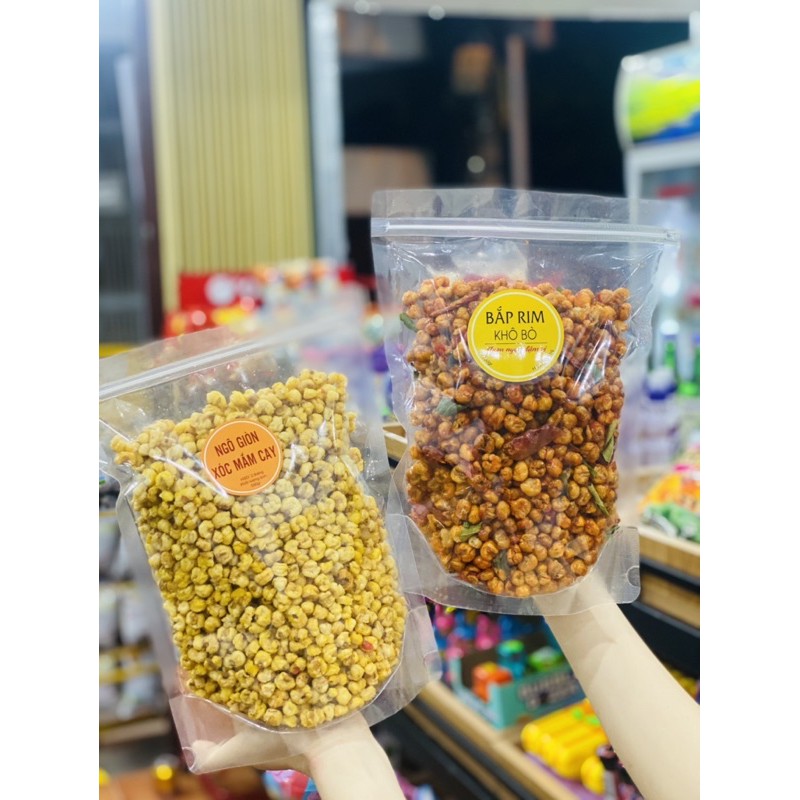 Ngô Giòn Xóc Mắm Cay Gần 500gam
