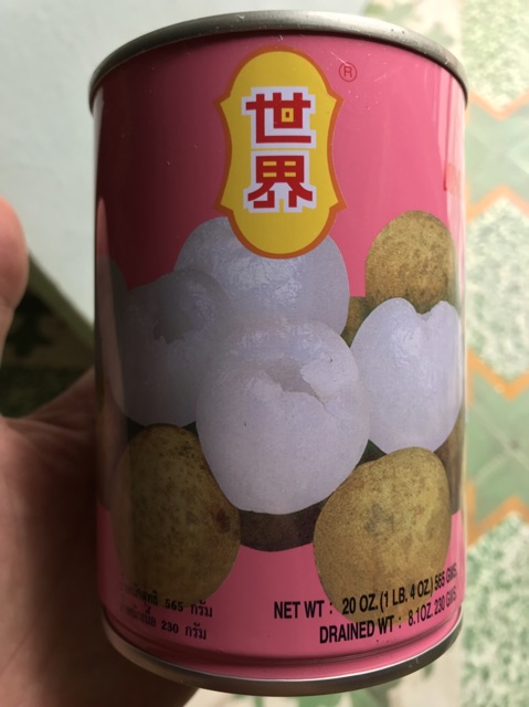 Trái Nhãn Lon Hồng (Thái Lan )565gr