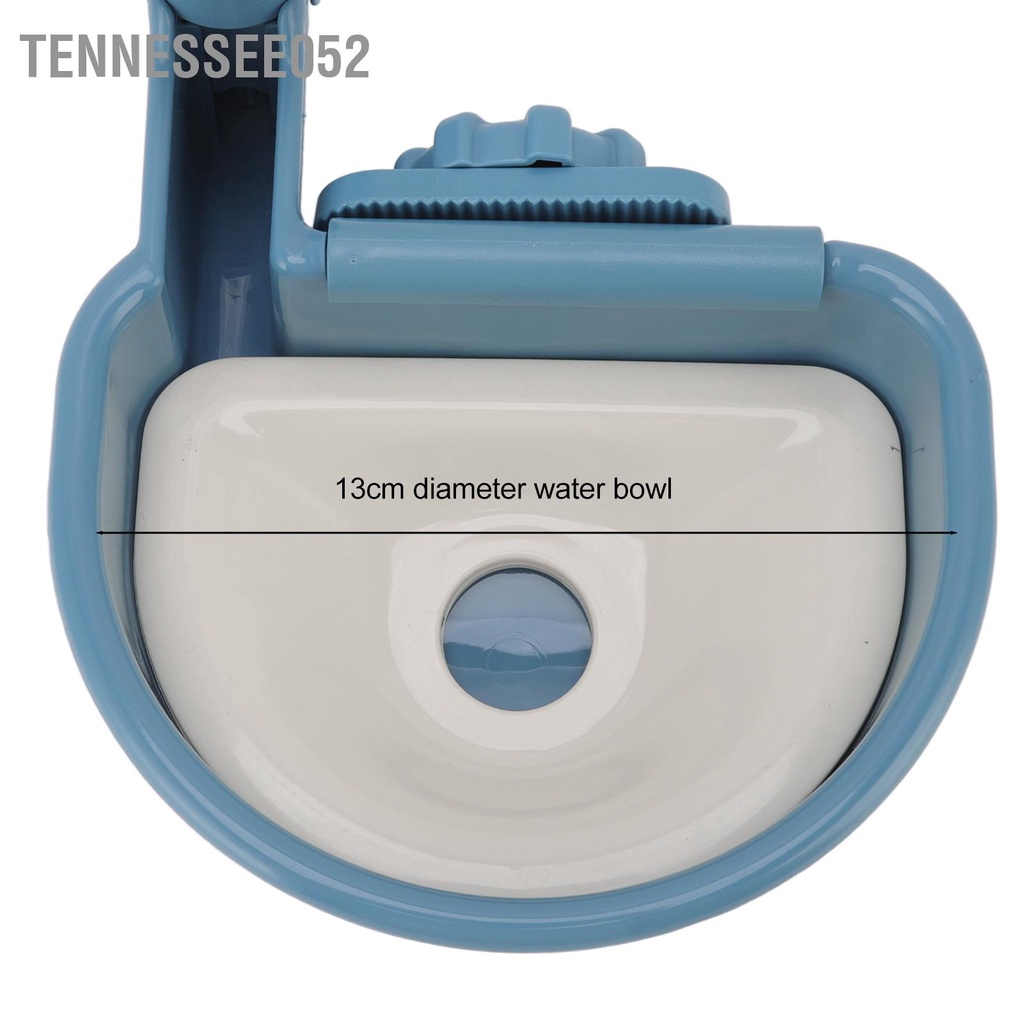 Tennessee052 Bộ phân phối nước tự động cho vật nuôi 480ml An toàn có thể tháo rời Treo Trọng lực Máy tưới