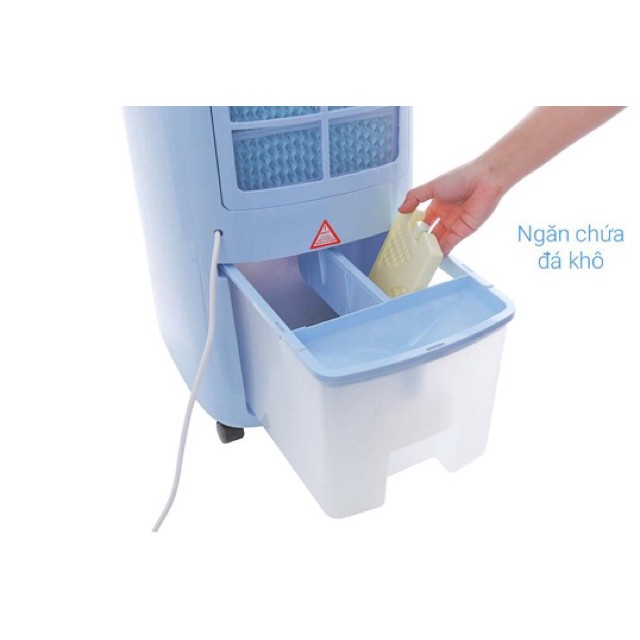 Quạt Điều Hòa Hơi Nước Sunhouse SHD7718 120W 13L , quạt hơi nước sunhouse 7718 - Hàng trưng bày