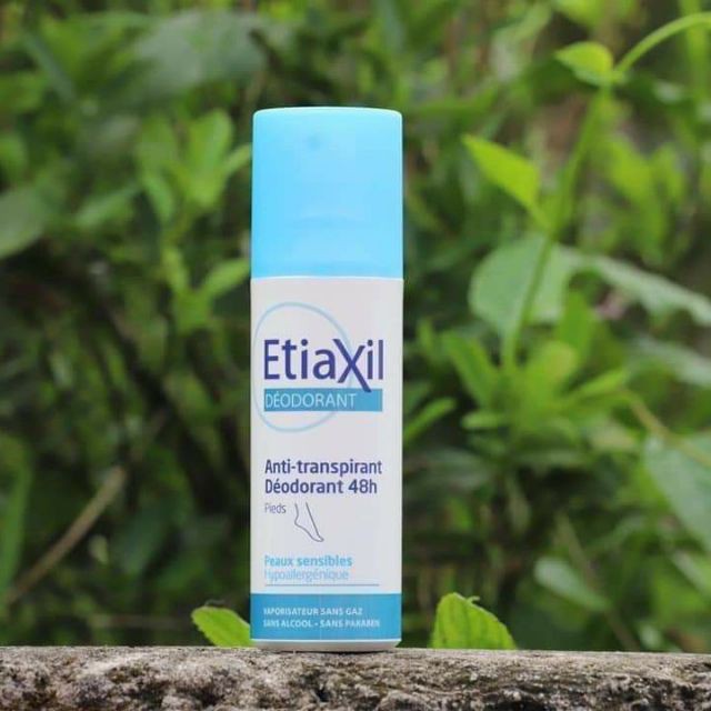 Xịt Ngăn Mùi Mồ Hôi Chân Etiaxil Deodorant Anti-Transpirant 48h Pieds 100ml