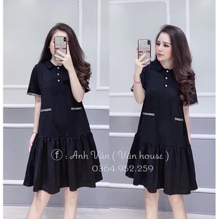 [Bầu xinh] Váy bầu công sở thời trang đẹp suông A - Mẹ bầu thêm xinh