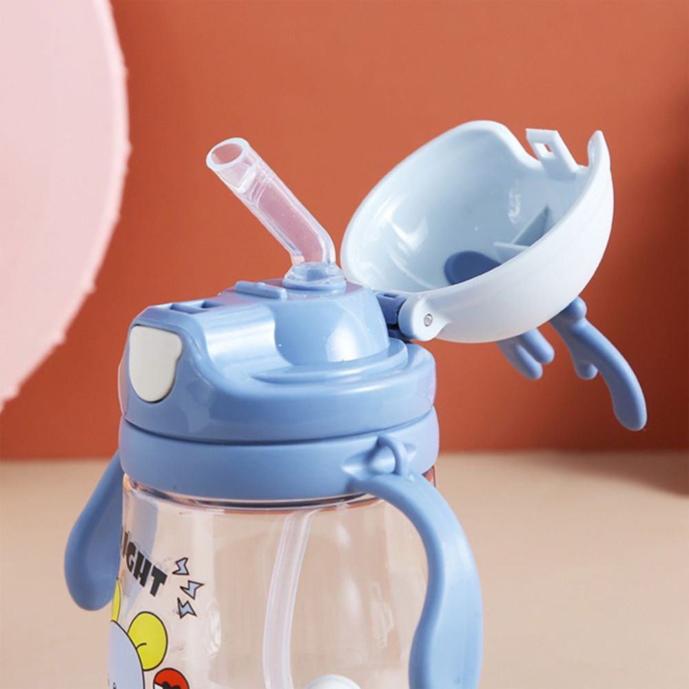 Bình tập hút 370ml có vạch chia, van chống sặc, có tay cầm và dây đeo