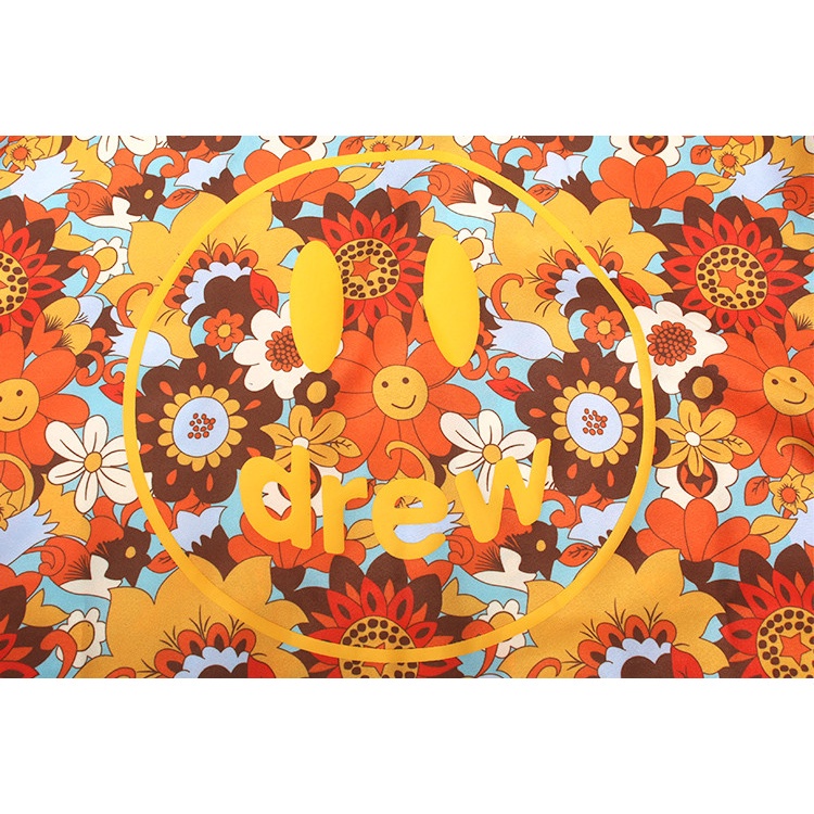 Áo Sơ Mi Tay Ngắn In Hoa Mặt Cười Plus Size Cho Nam Nữ