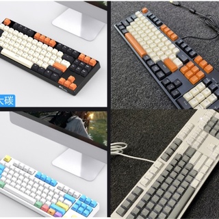 [Mã SKAMSALE03 giảm 10% đơn 200k] TỔNG HỢP SET KEYCAP CARBON PBT DOUBLESHOT 104 PHÍM CHẤT LƯỢNG CAO CẤP ĐỦ MÀU