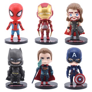 [FREESHIP❤️] - Bộ siêu anh hùng 6 món - Phụ Kiện Bánh