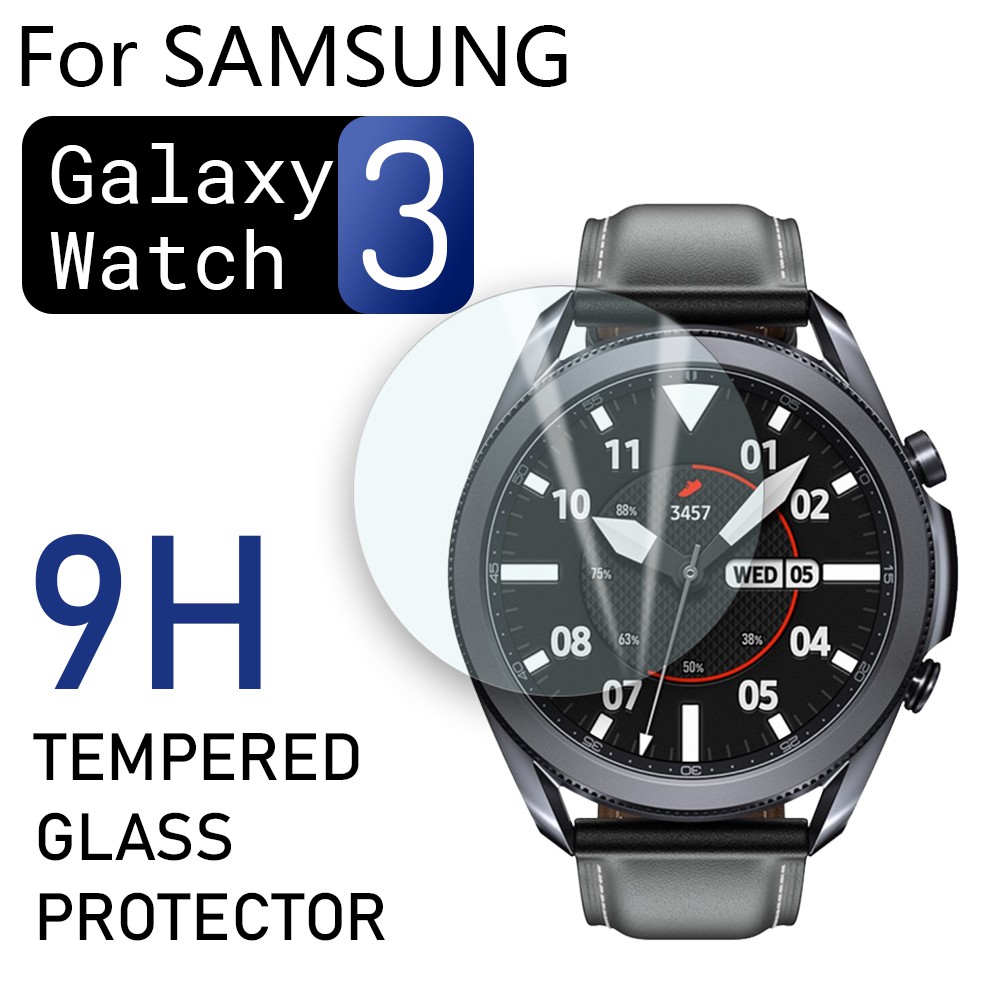 Kính cường lực bảo vệ màn hình siêu cứng chống trầy xước và dầu mỡ cho Samsung Galaxy Watch 3 41m / 45mm