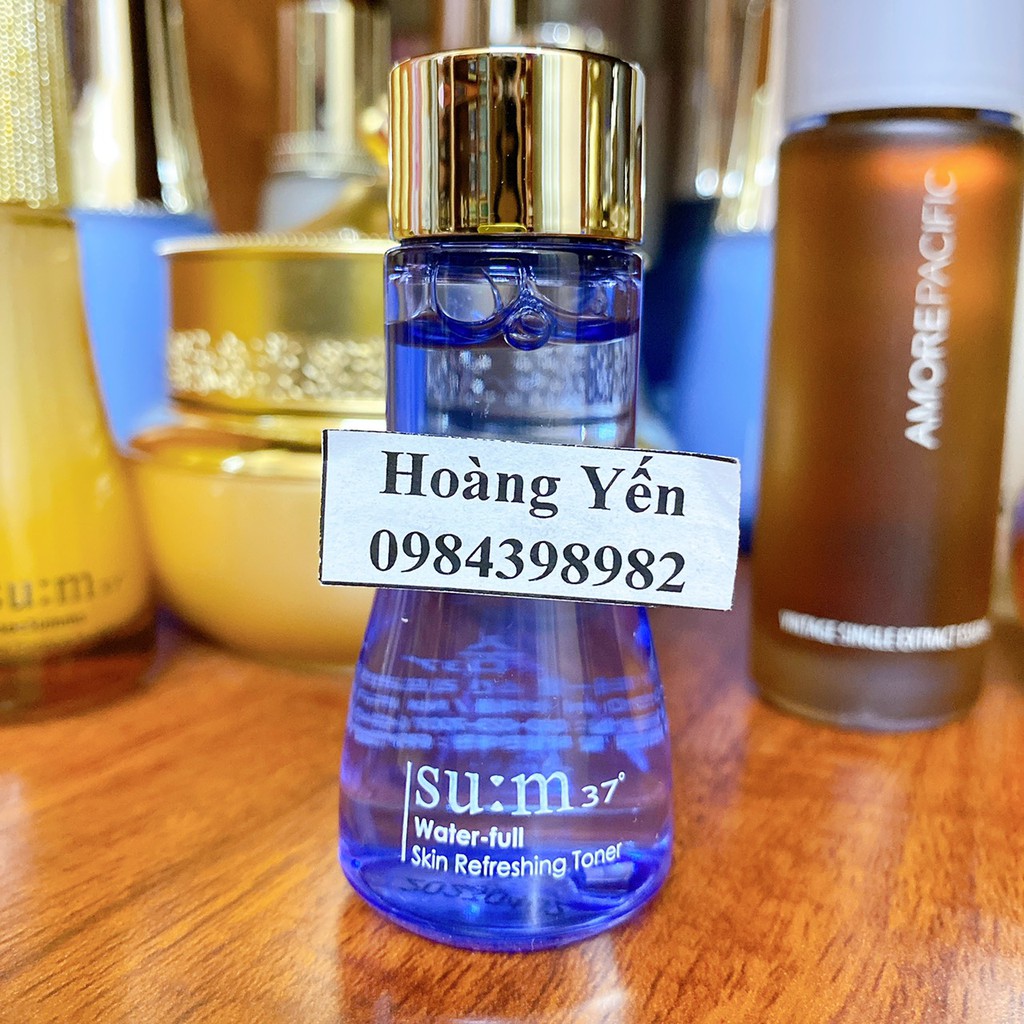 [DATE 2023] 1 Chai Nước hoa hồng cấp nước Su:m37 Water-full Skin Refresher 20ml Hàn Quốc