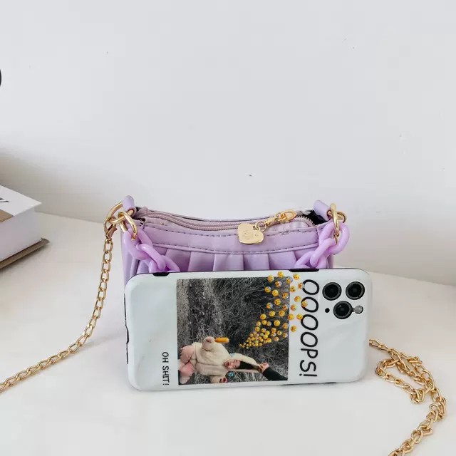 (Bán Buôn Sỉ) (CAO CẤP) Túi Mini Đeo Chéo Siêu Xinh Quai Cầm Xích Cho Nữ 𝗚𝗜𝗔𝗗𝗨𝗡𝗚𝗛𝗔𝗡𝗢𝗜𝟯𝟵