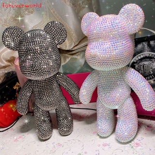 Gấu đính đá handmade Bearbrick size 23cm cao cấp cho mọi lứa tuổi