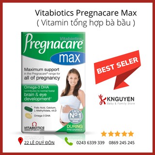 [HÀ NỘI] Vitamin tổng hợp Pregnacare Max 84 viên UK (Bầu Anh) [Hàng có sẵn]