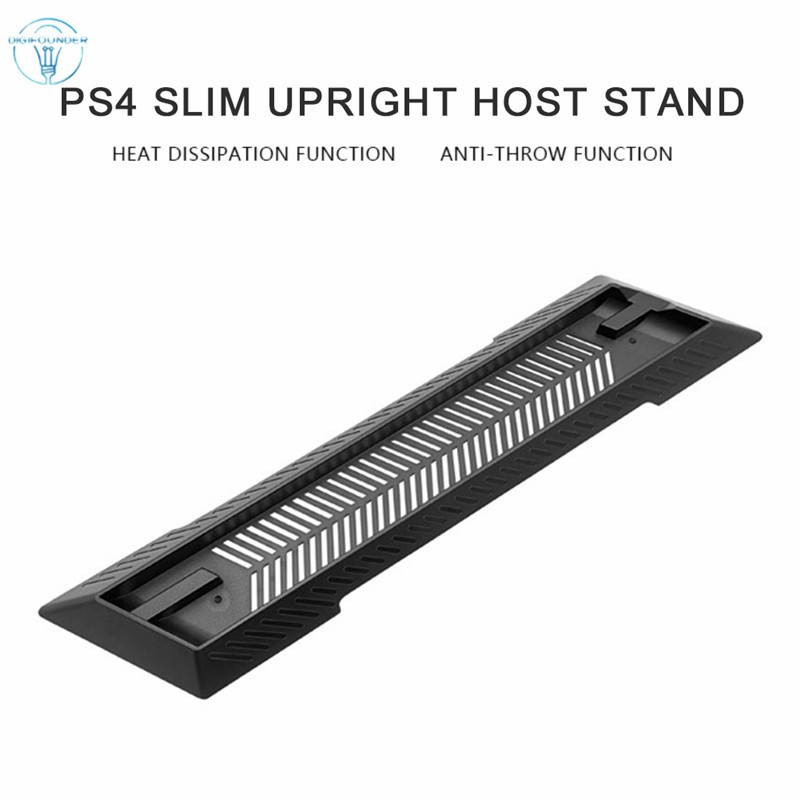 DG Ps4 Slim Vertical Stand Dock Mount Supporter Base Holder Black