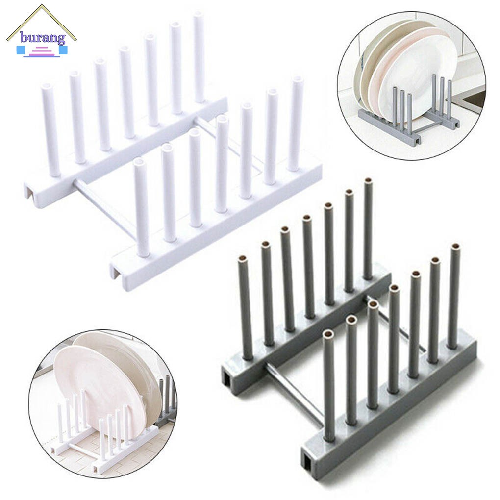 Giá Nhựa Úp Nắp Nồi Ráo Nước Tiện Dụng