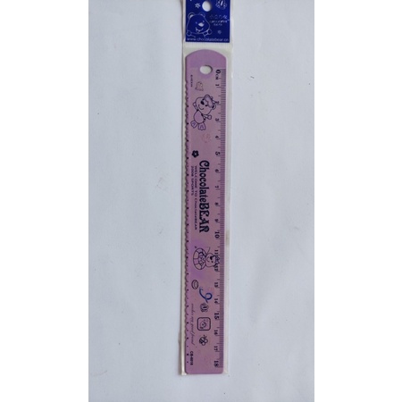 Thước kẻ sắt ChocolateBear 20cm