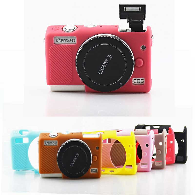 Dành cho túi đựng máy ảnh silicon Canon EOS M100 Vỏ bảo vệ máy ảnh silicon mềm