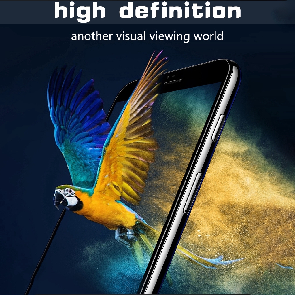Kính cường lực 6D full màn cho iphone 7 6 6s 8 plus Kính iphone 11 X XS XR bảo vệ màn hình cường lực