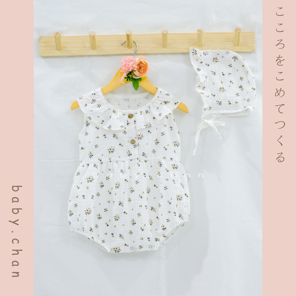 Áo liền quần bé sơ sinh , bodysuit bé sơ sinh , 3 tháng, 6 tháng, 1 tuổi, 2 tuôi