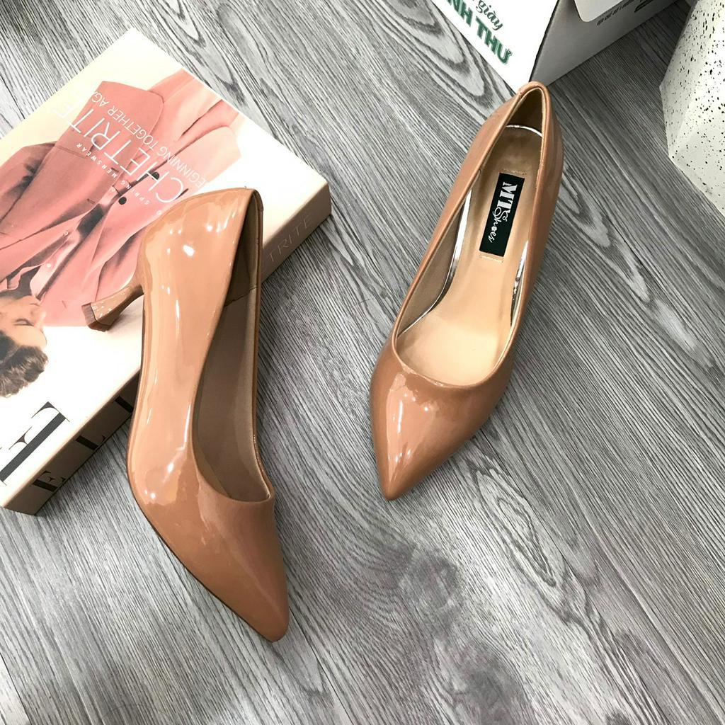 [shop giay minh thu] Giày VIP gót nhọn 5cm MT321