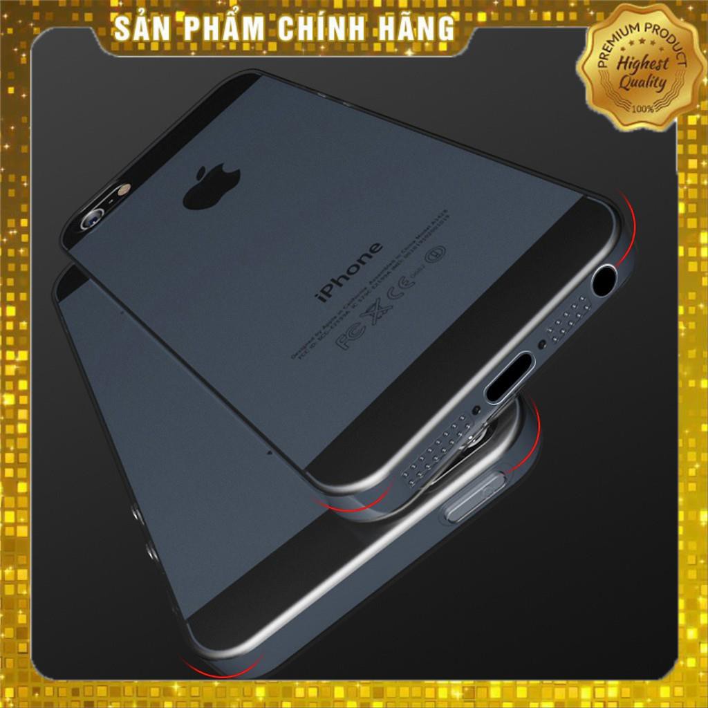 Ốp lưng dẻo silicon siêu mỏng 0.6mm cho iPhone 5 / 5s / SE chính hãng Ultra thin
