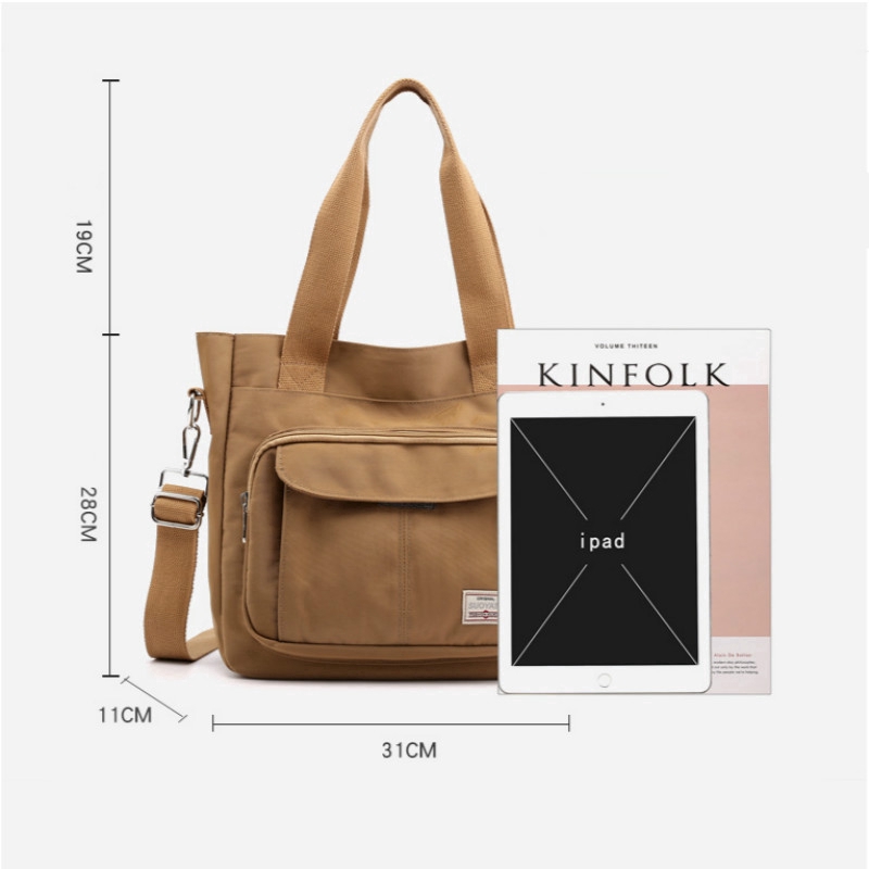Túi xách canvas cỡ lớn thời trang cho nữ